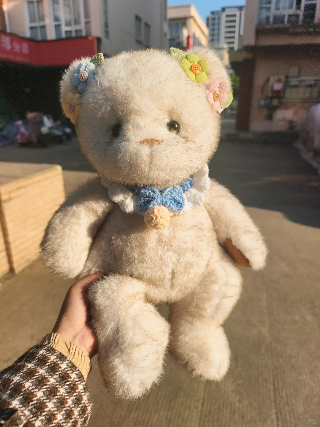 晚安baby系列小熊公仔毛绒玩具可爱布娃娃