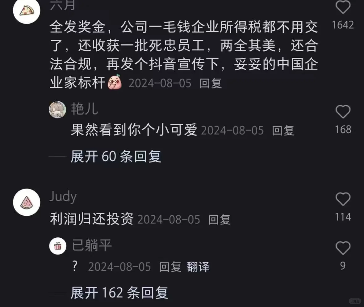 评论区完全诠释了什么叫财务避税大佬在民间