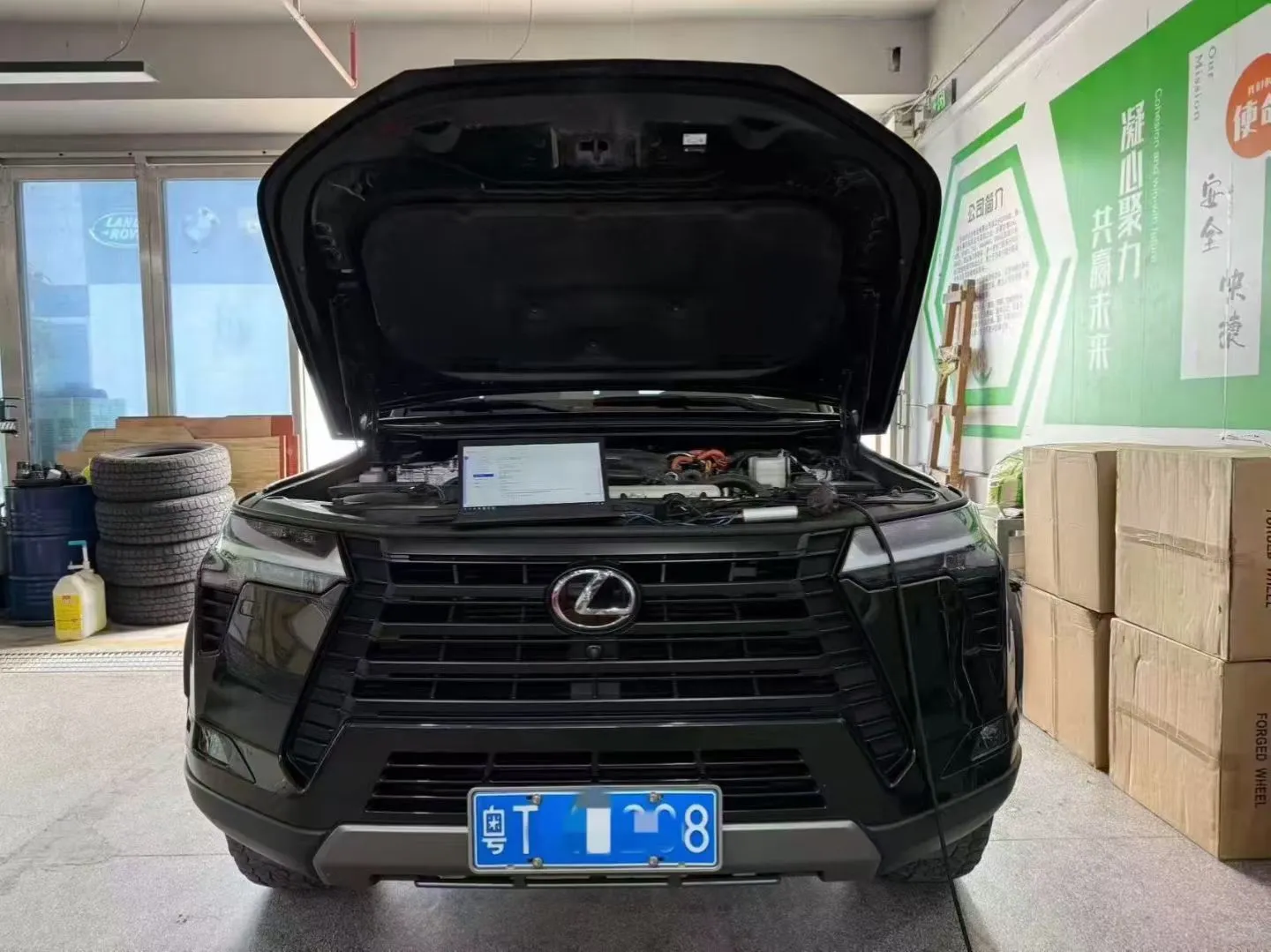 雷克萨斯GX550 2.4T刷ecu动力升级一阶