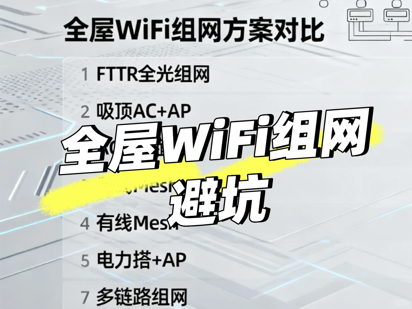 全屋WiFi打造 避坑帖！真实业主进……