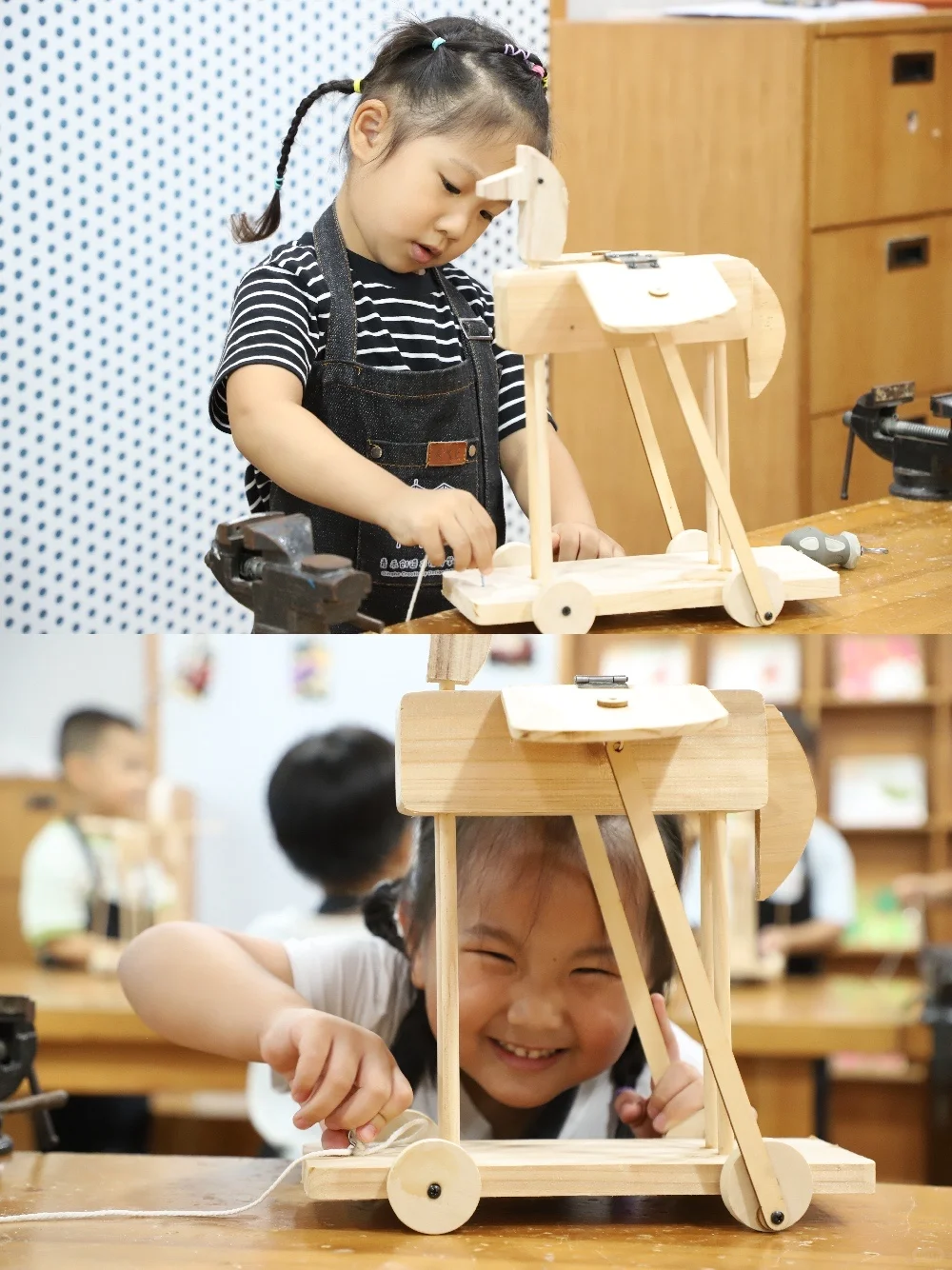 ✨【木工·STEAM课堂 | 拉绳小马】✨