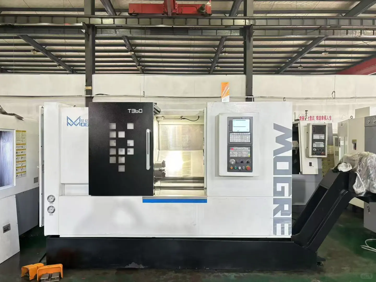 ?莫格智享T360斜轨刀塔机！