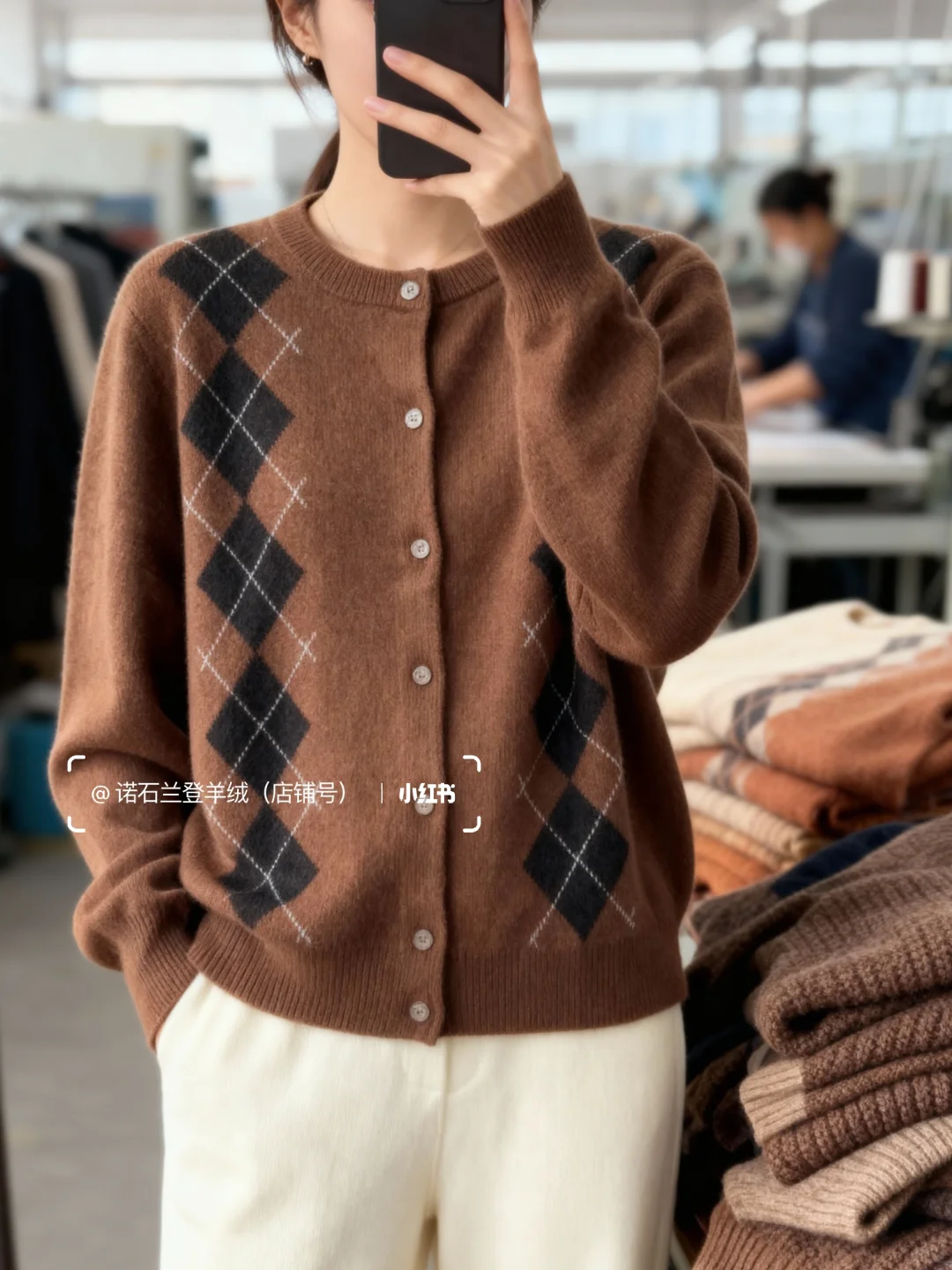 低调老钱毛衣 100% 羊绒开衫|Miu 系新款