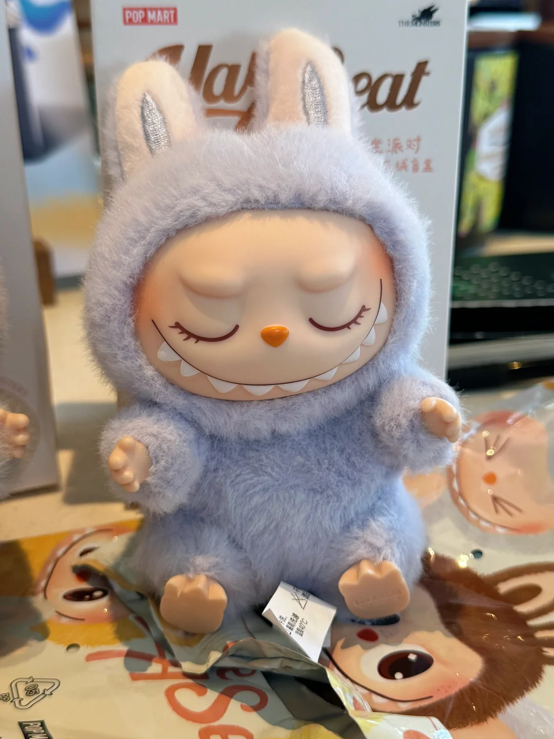 这也太可爱了吧!Labubu盲盒开箱,萌到尖叫!