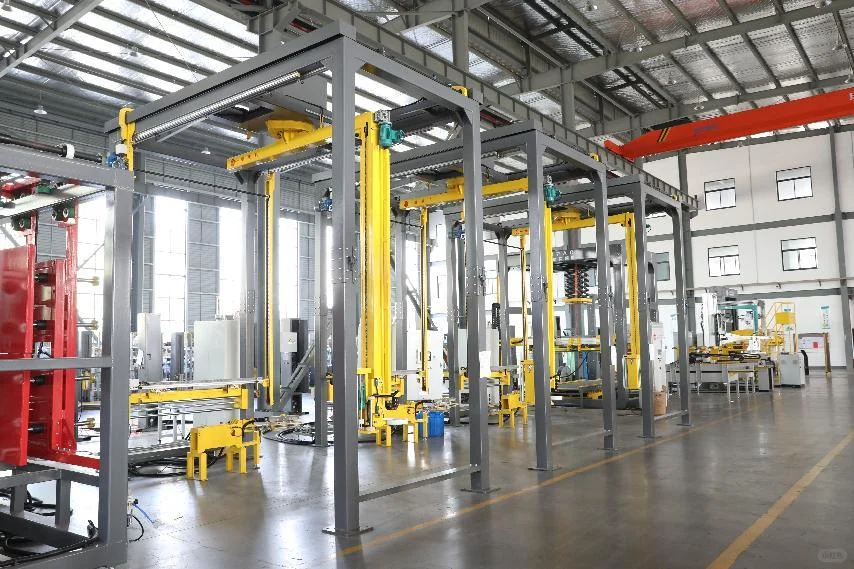 旭派克摇臂缠绕机，开启饮料行业包装新篇