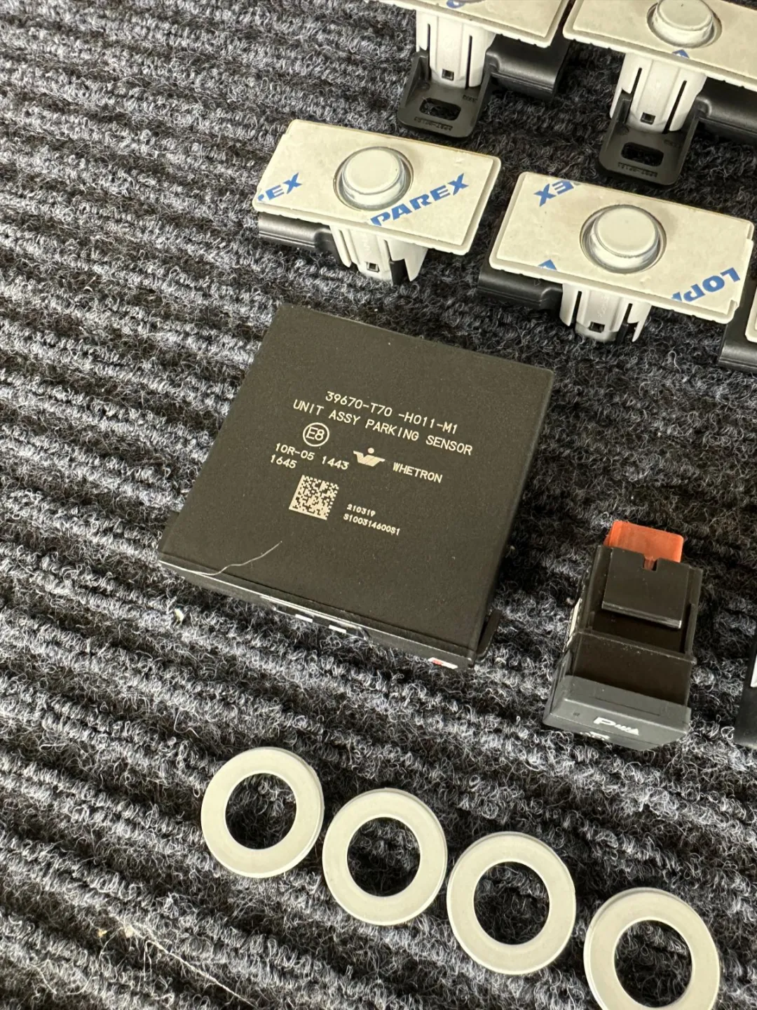 20款皓影 原厂雷达【激活仪表显示】