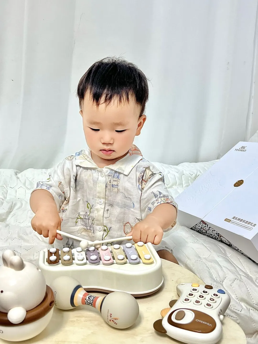 宝妈狂喜！选对宝宝玩具能玩一整天！！