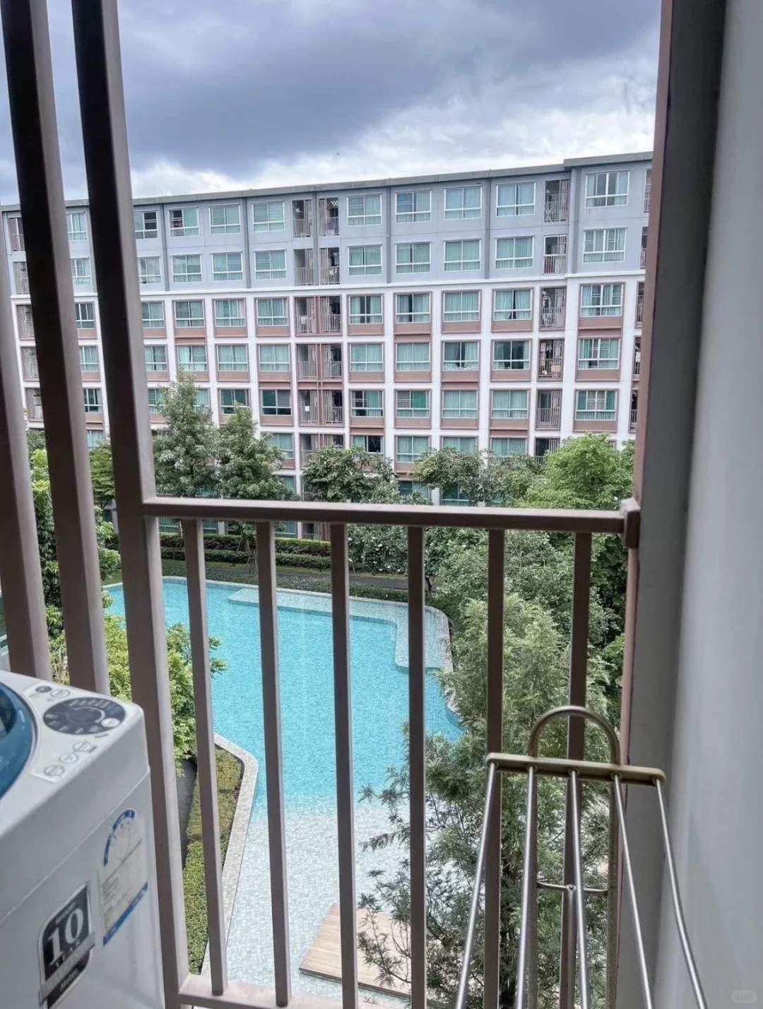 dcondo ping?‍♂️泳池景观开间出租12000铢