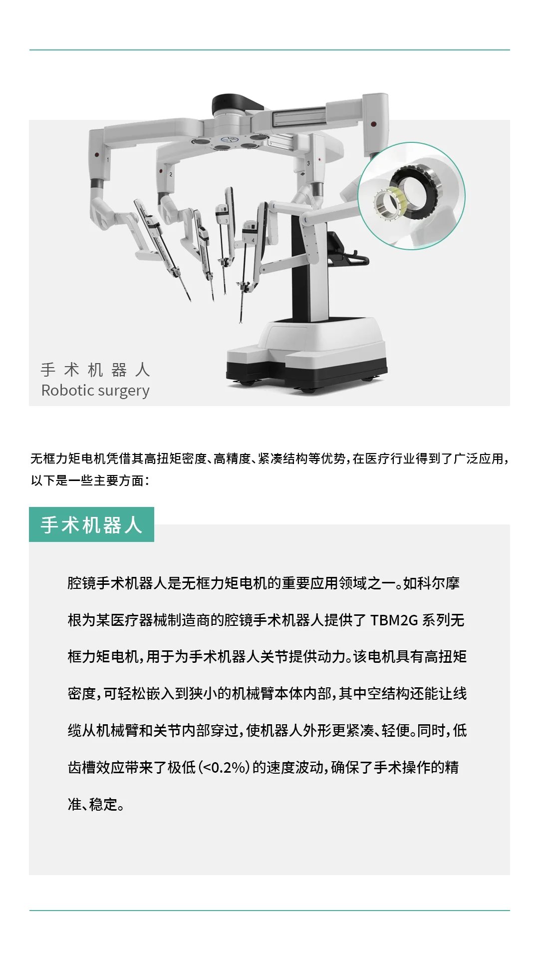 没有外壳的电机?它在医疗器械里能干嘛?