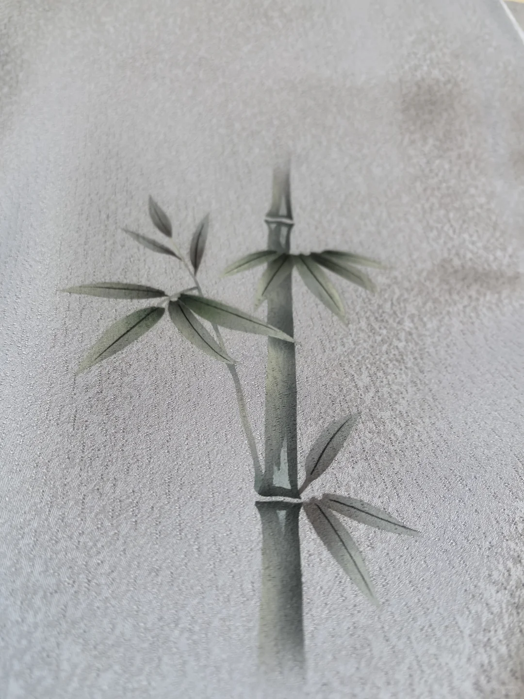 「竹影清风 螺钿 付下」