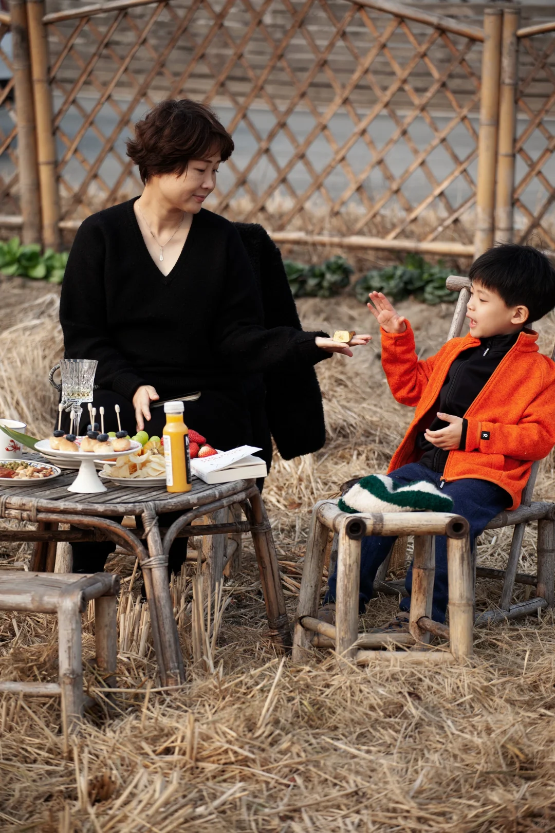 稻田探宝下午茶。