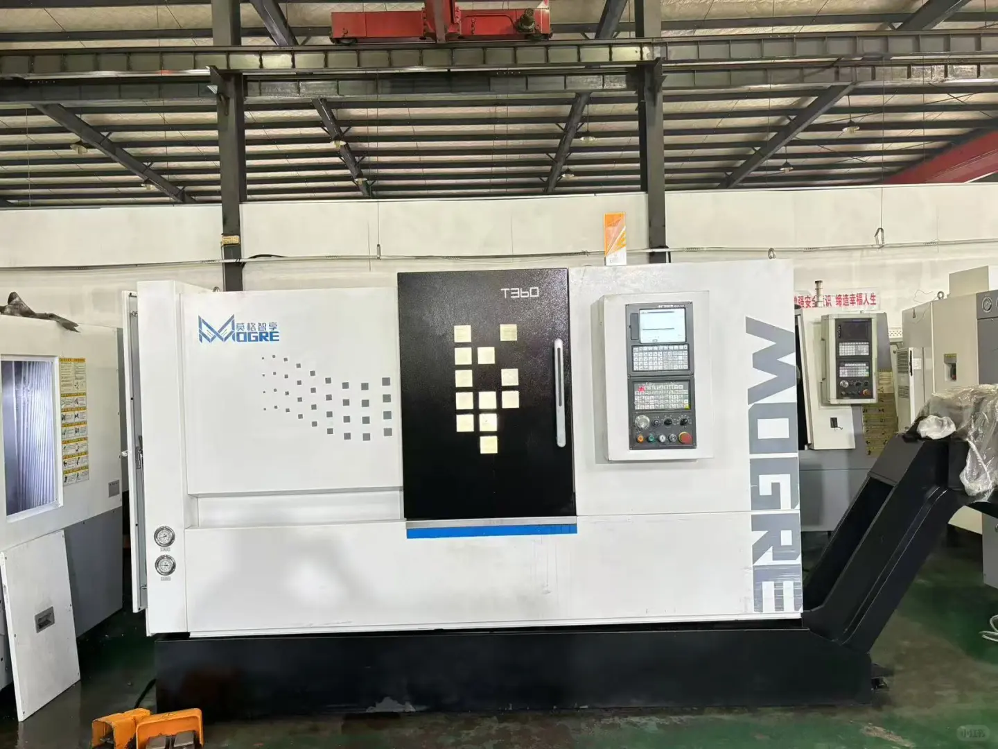 ?莫格智享T360斜轨刀塔机！