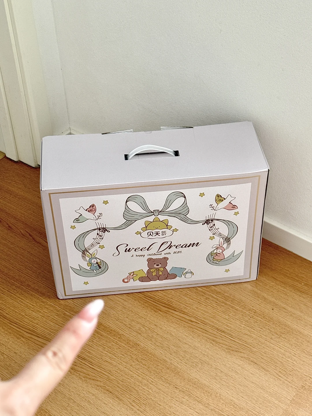 打开后。。。怎么办舍不得送人了！！