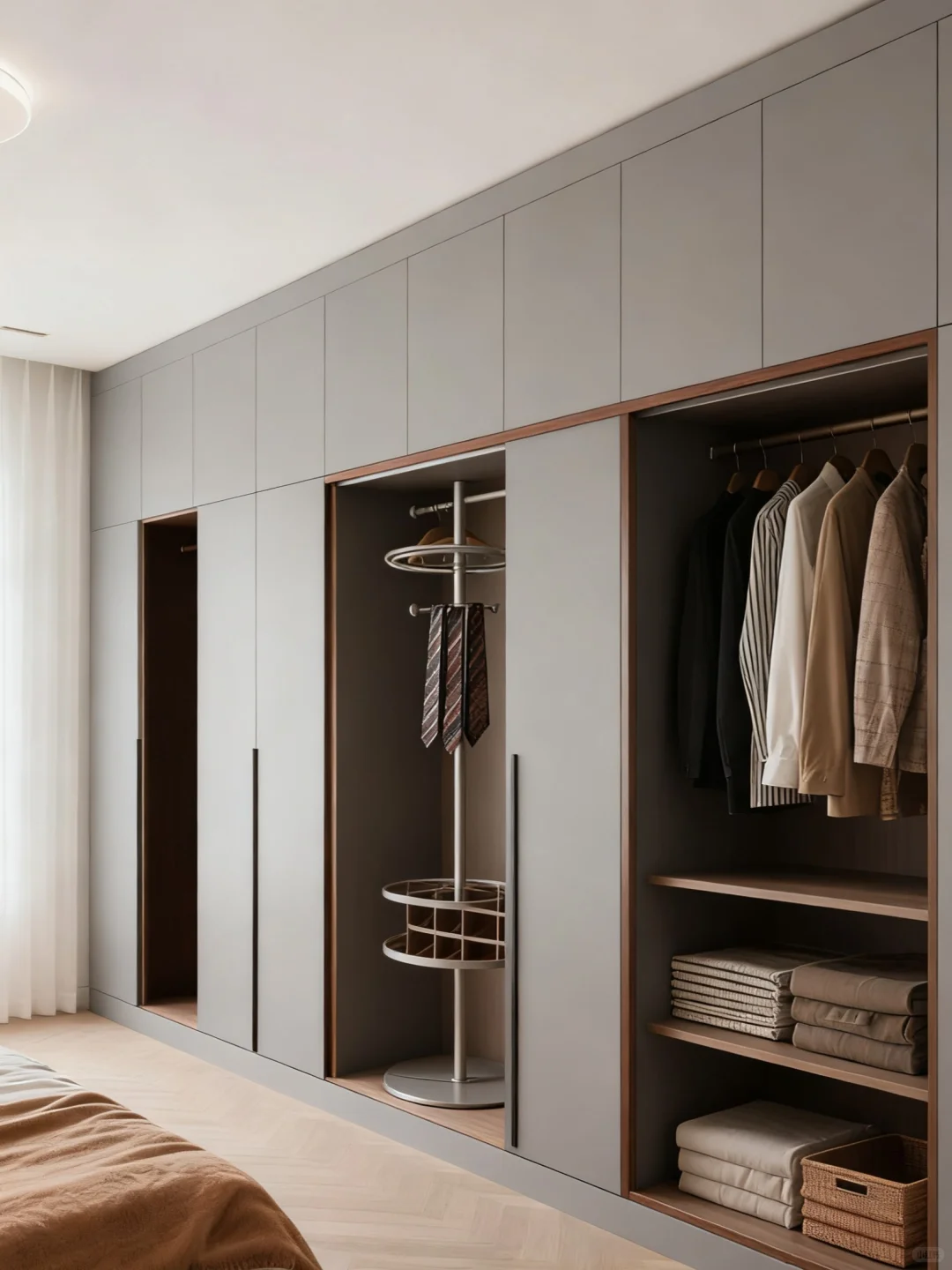 这才是成年人该有的衣柜设计，实用又高级！