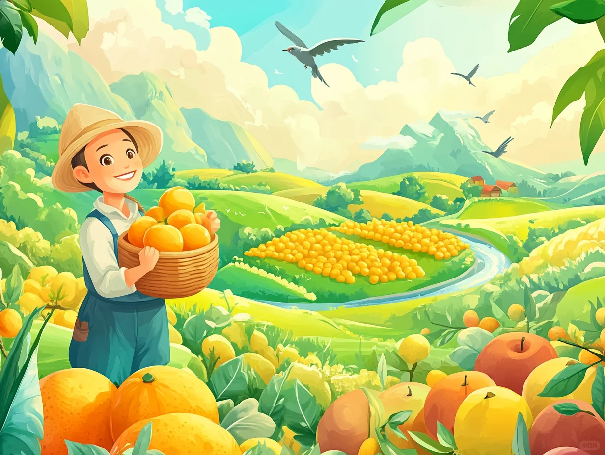 重磅收藏之水果插画(助农系列)