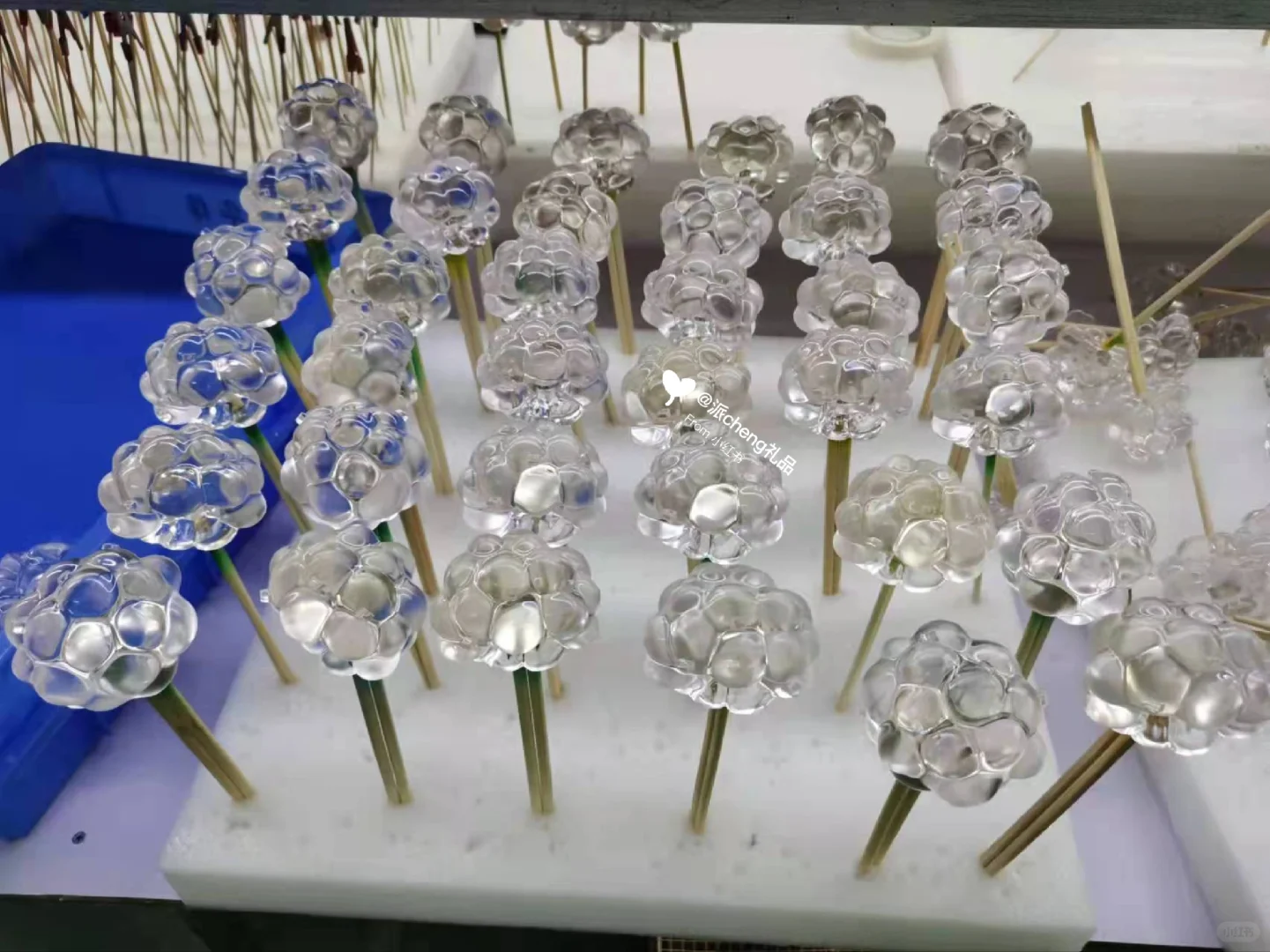 潮玩树脂pu生产过程/层层把控/步步精打