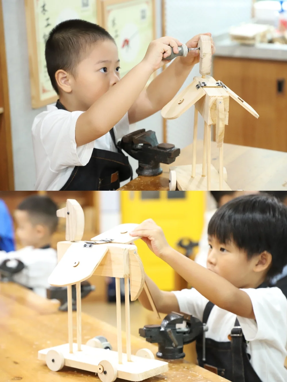 ✨【木工·STEAM课堂 | 拉绳小马】✨