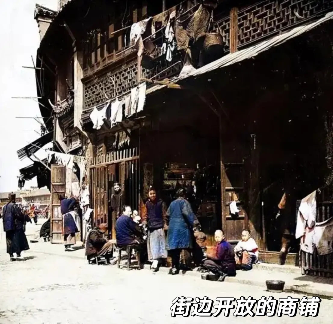 1902年上海龙华寺庙会及热闹的街头影像