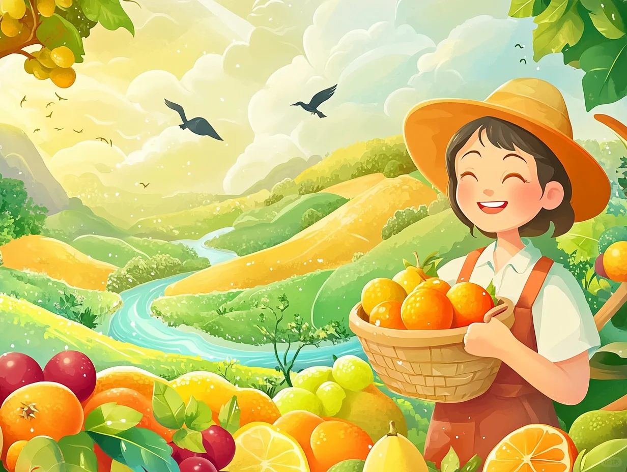 重磅收藏之水果插画(助农系列)