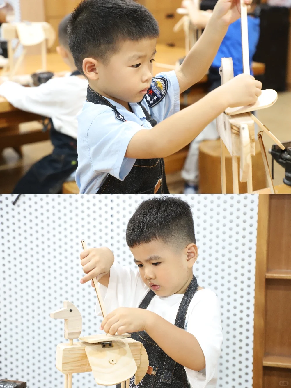 ✨【木工·STEAM课堂 | 拉绳小马】✨