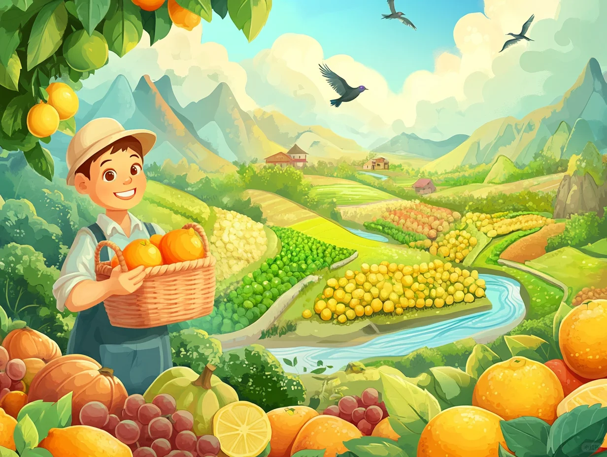 重磅收藏之水果插画(助农系列)