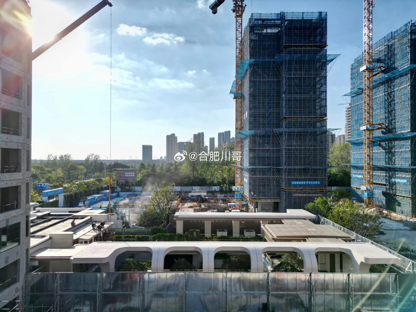 宣传合肥首个四代住宅壹品森境实体效果出来