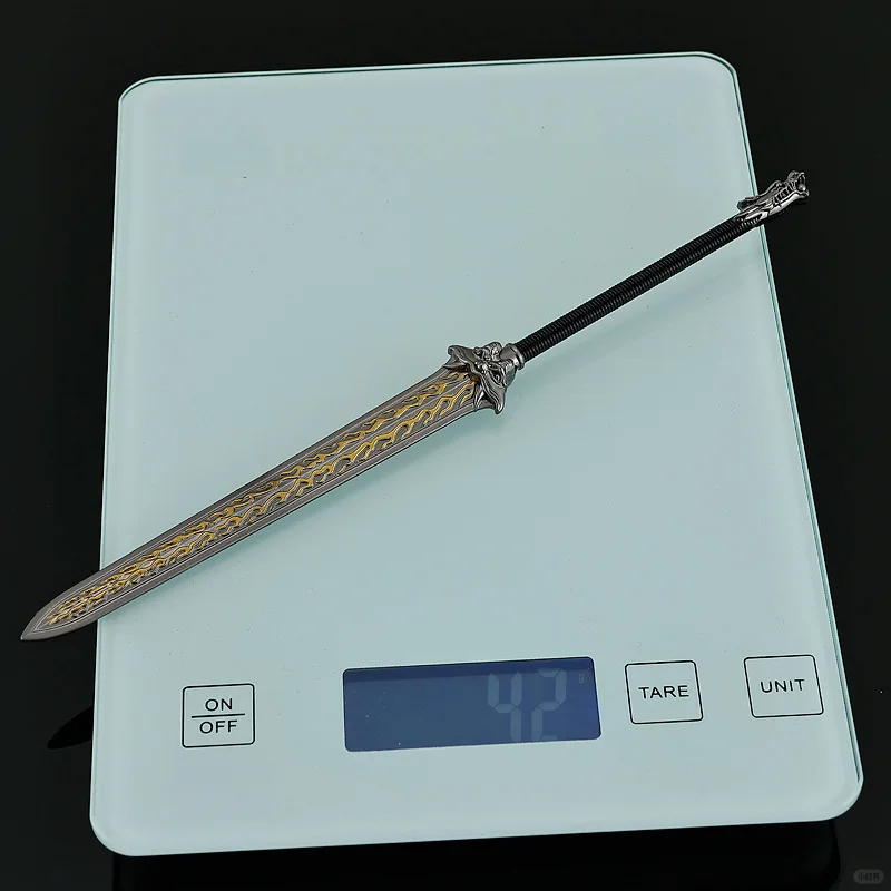 小说家影视周边全金属工艺品摆件久天剑22CM
