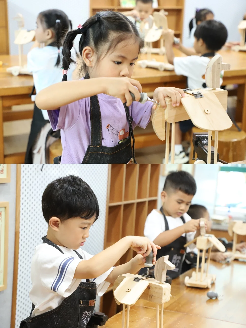 ✨【木工·STEAM课堂 | 拉绳小马】✨