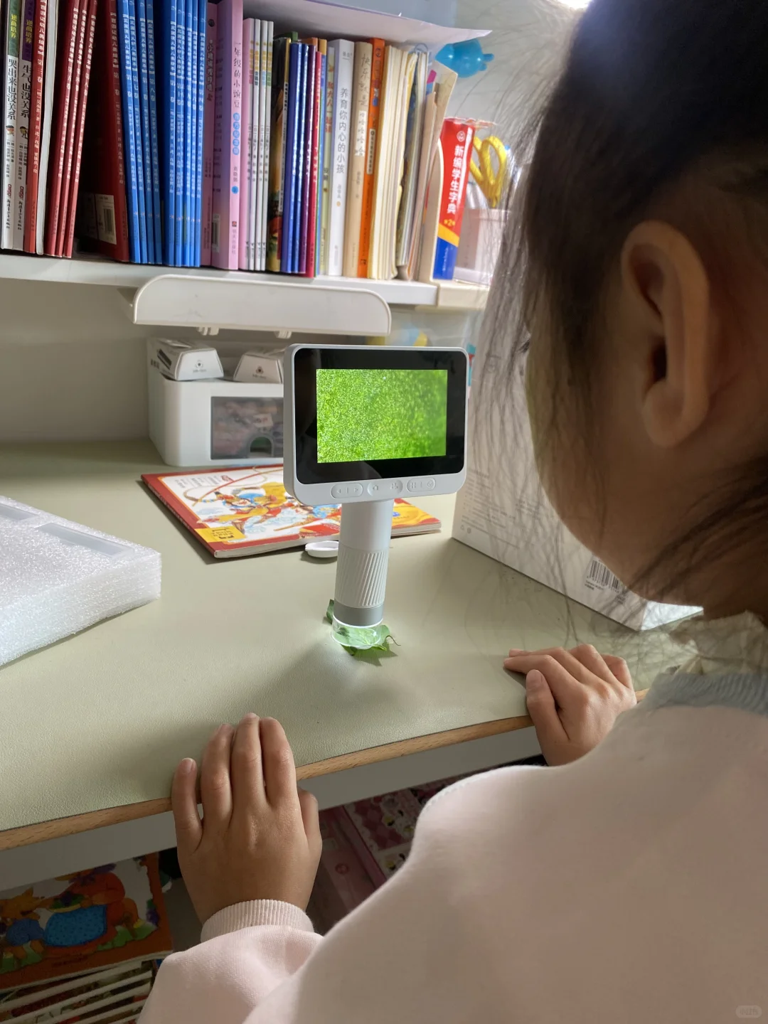 小学生生日礼物，玩具显微镜?