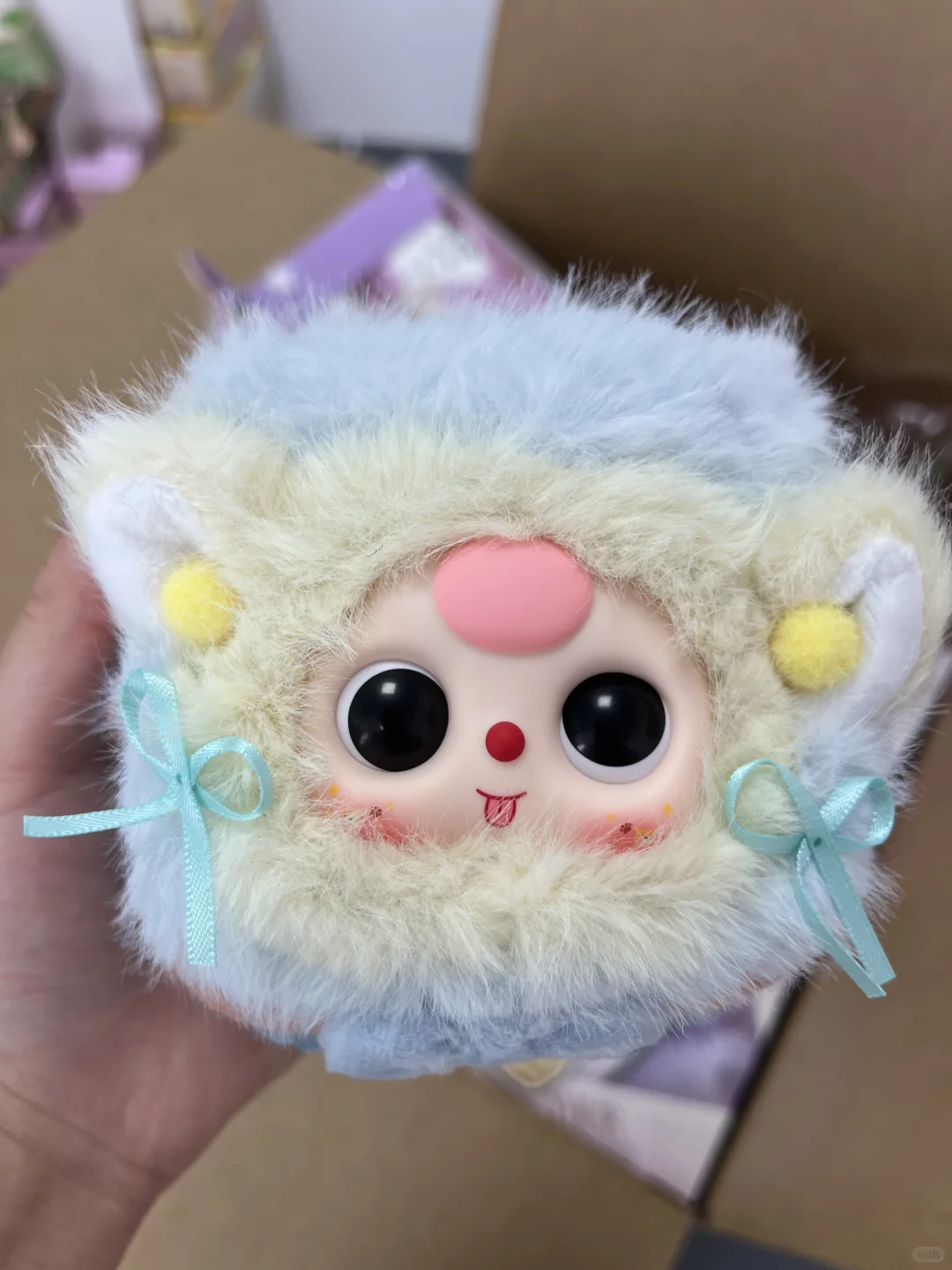 潮玩盲盒供应&baby three娃三岁毛绒首饰盒