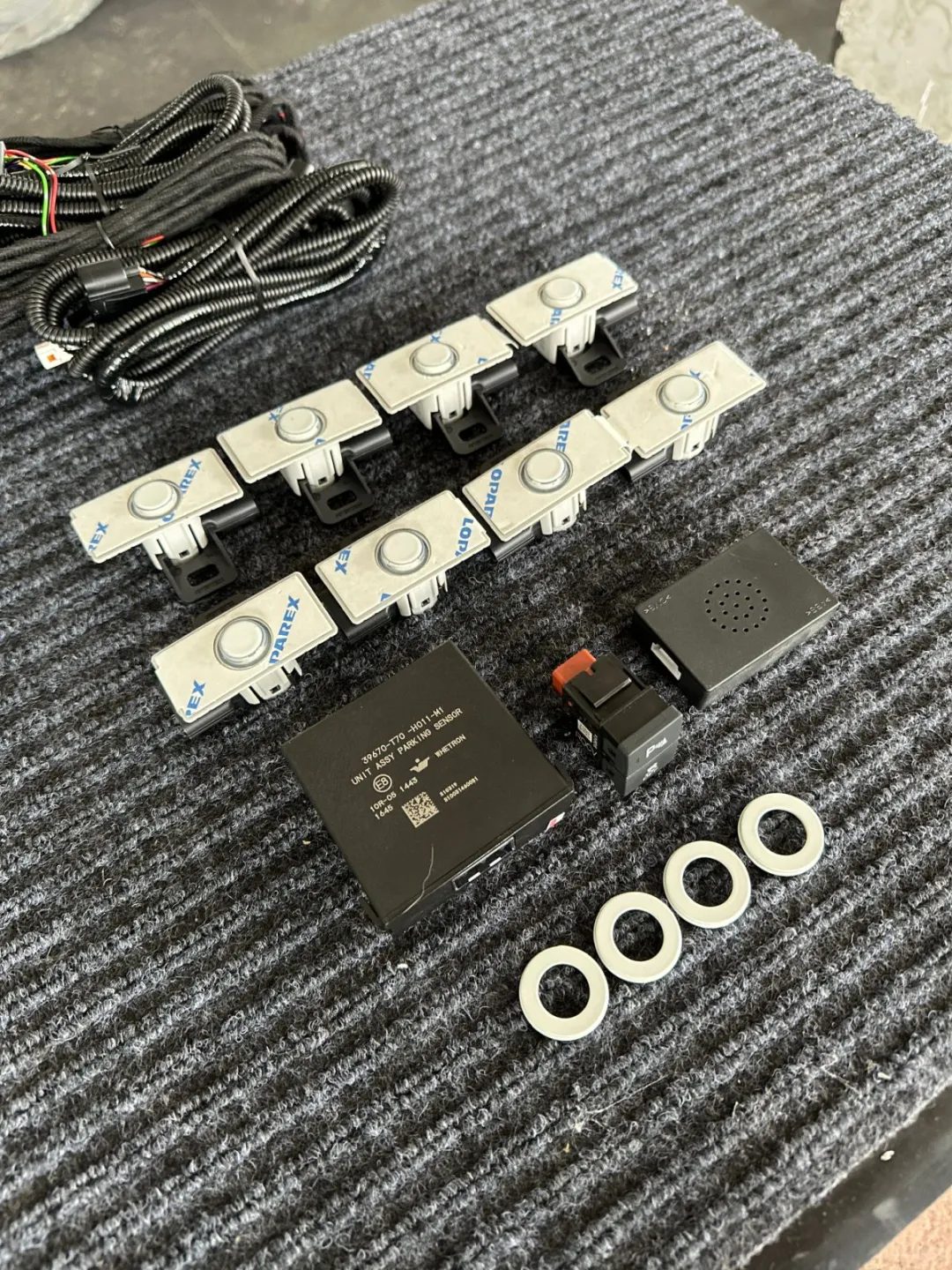 20款皓影 原厂雷达【激活仪表显示】