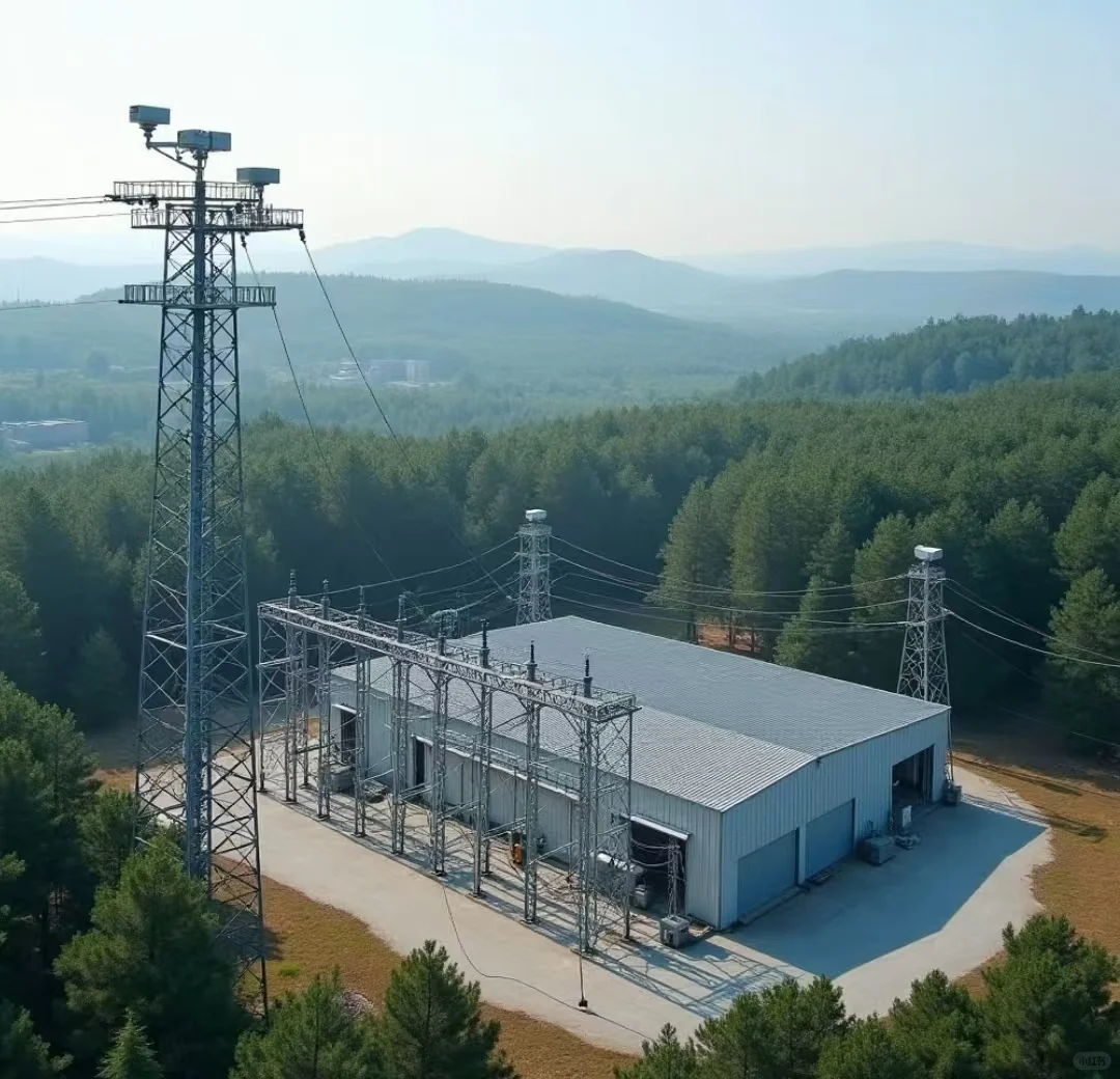 变电站火灾监控黑科技、华瑞通双侧装摄像机