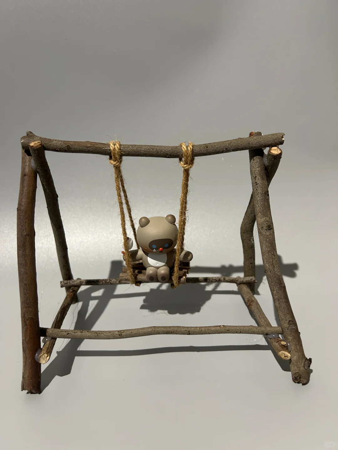 学会100个自然手工|树枝秋千(1/100)