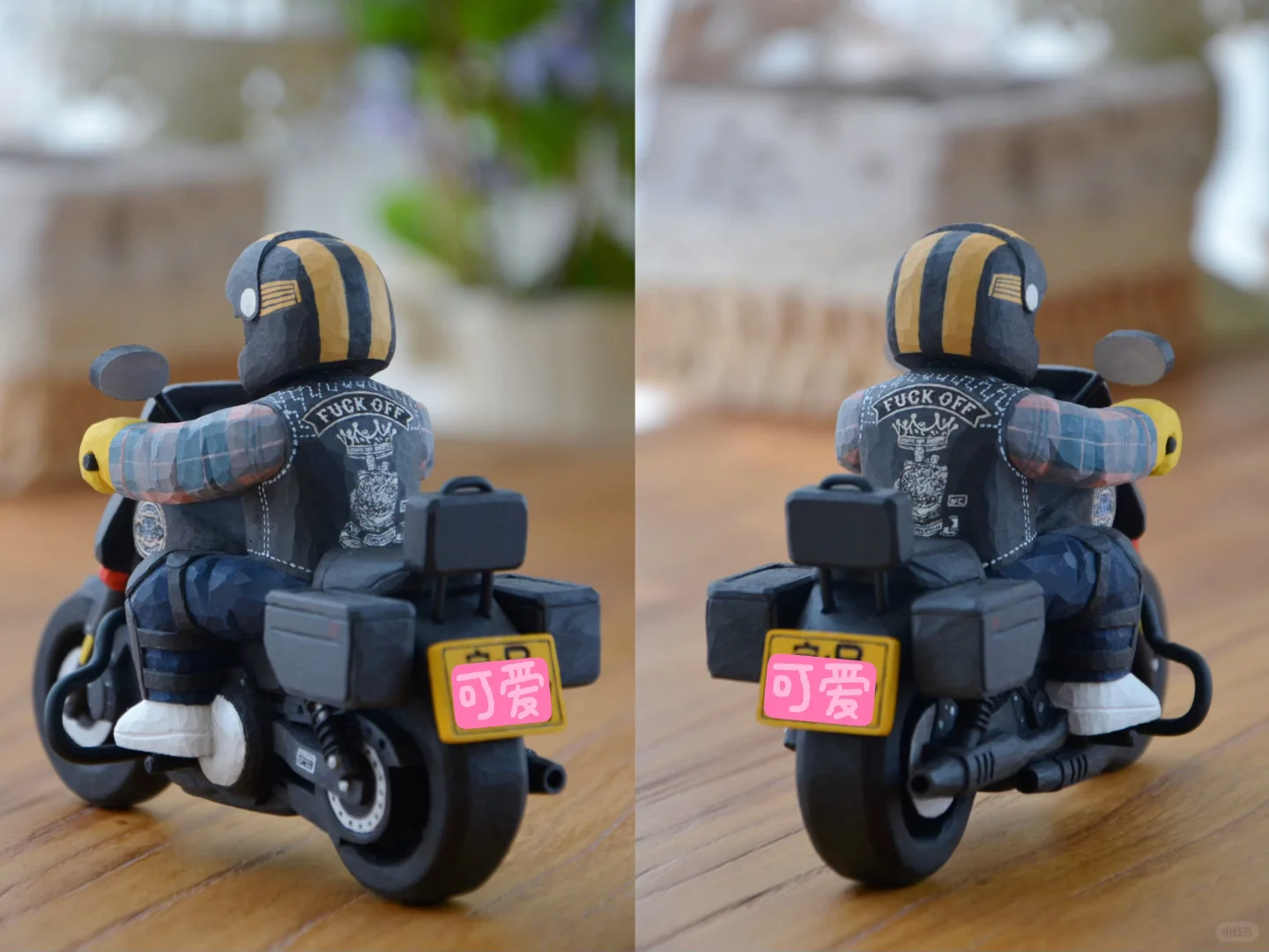 木头雕的摩托车？我不信！