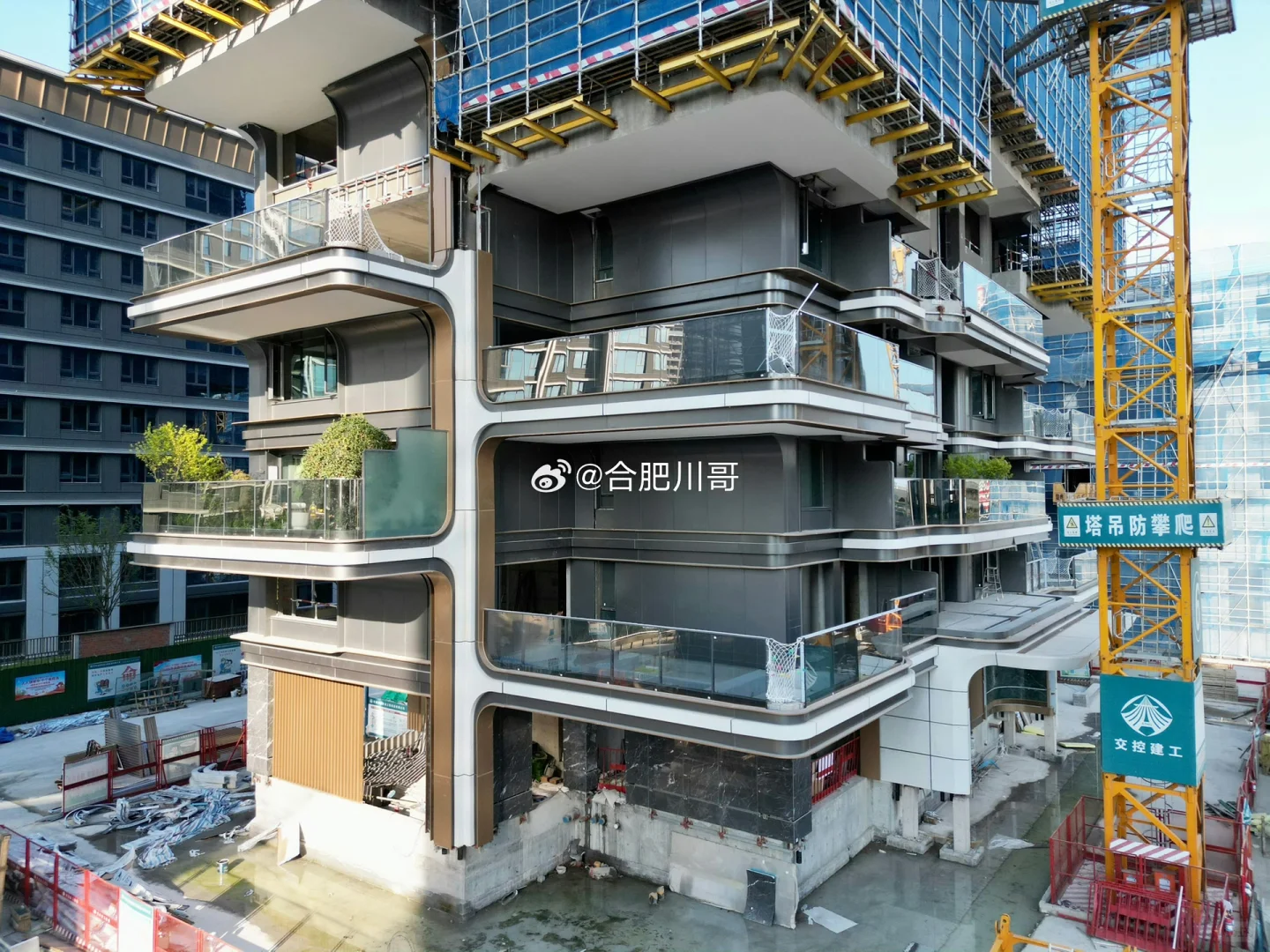 宣传合肥首个四代住宅壹品森境实体效果出来