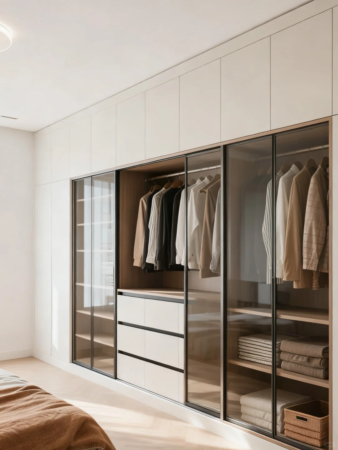 这才是成年人该有的衣柜设计，实用又高级！