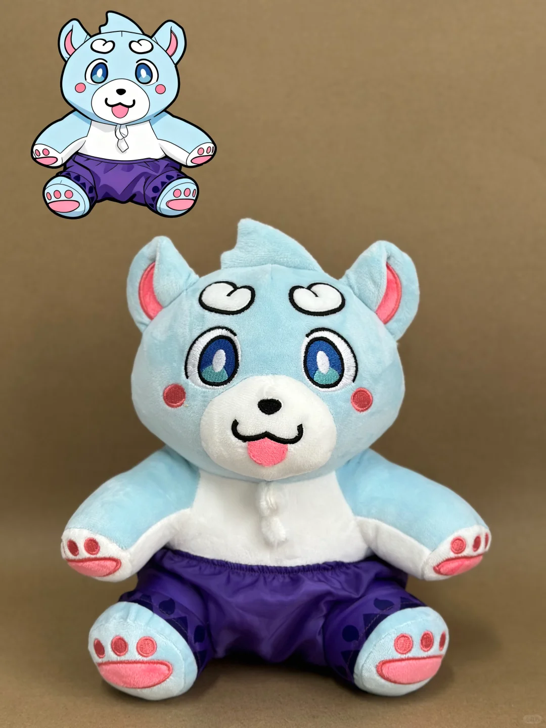 玩偶定制|设计稿vs实物图，猜猜这是什么？