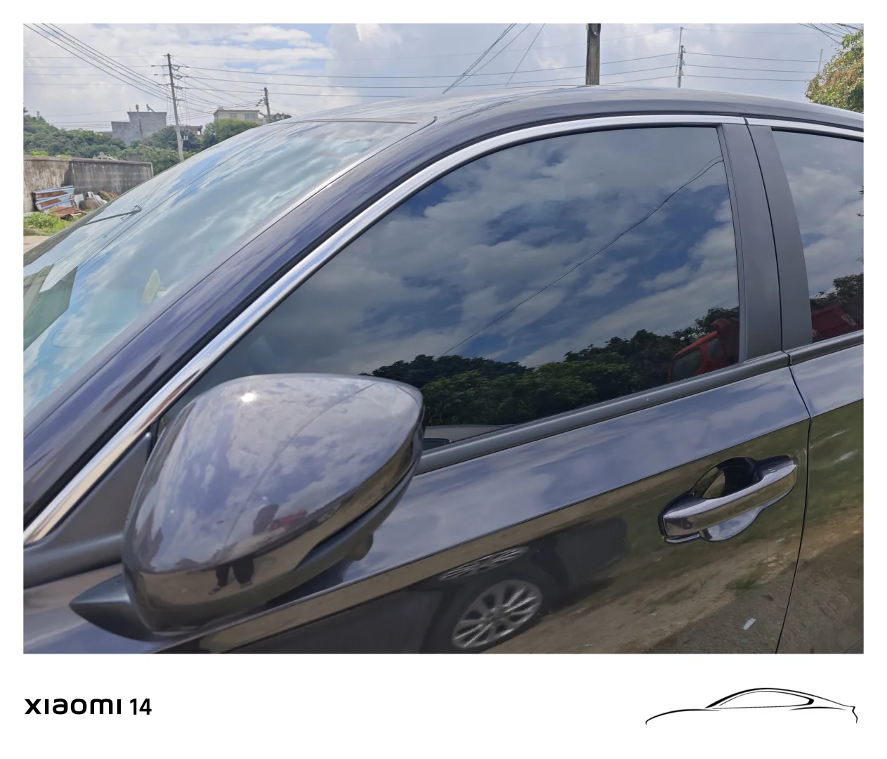 终于把4S店送的垃圾膜换了！