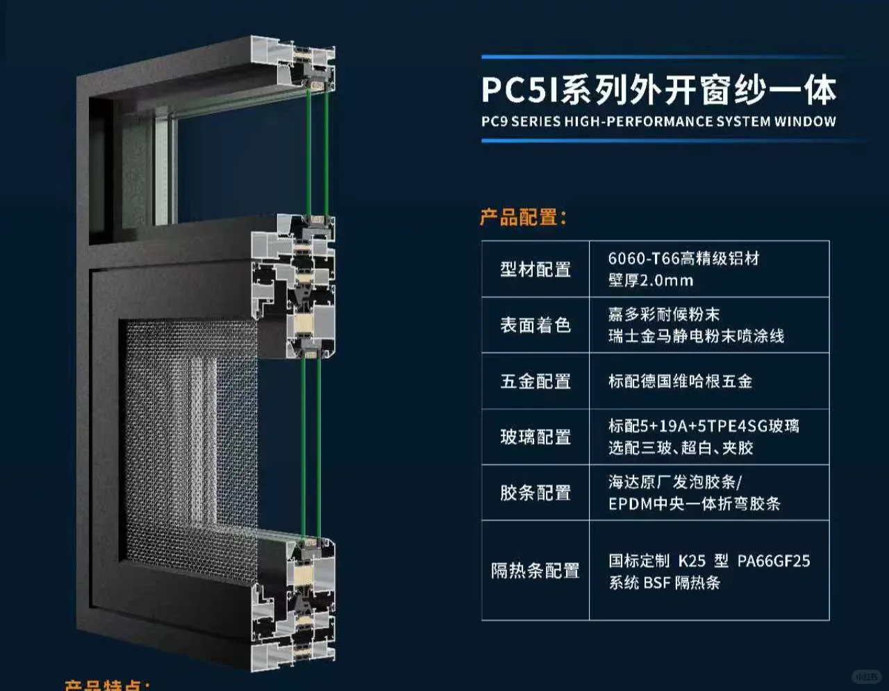 系统门窗报价750