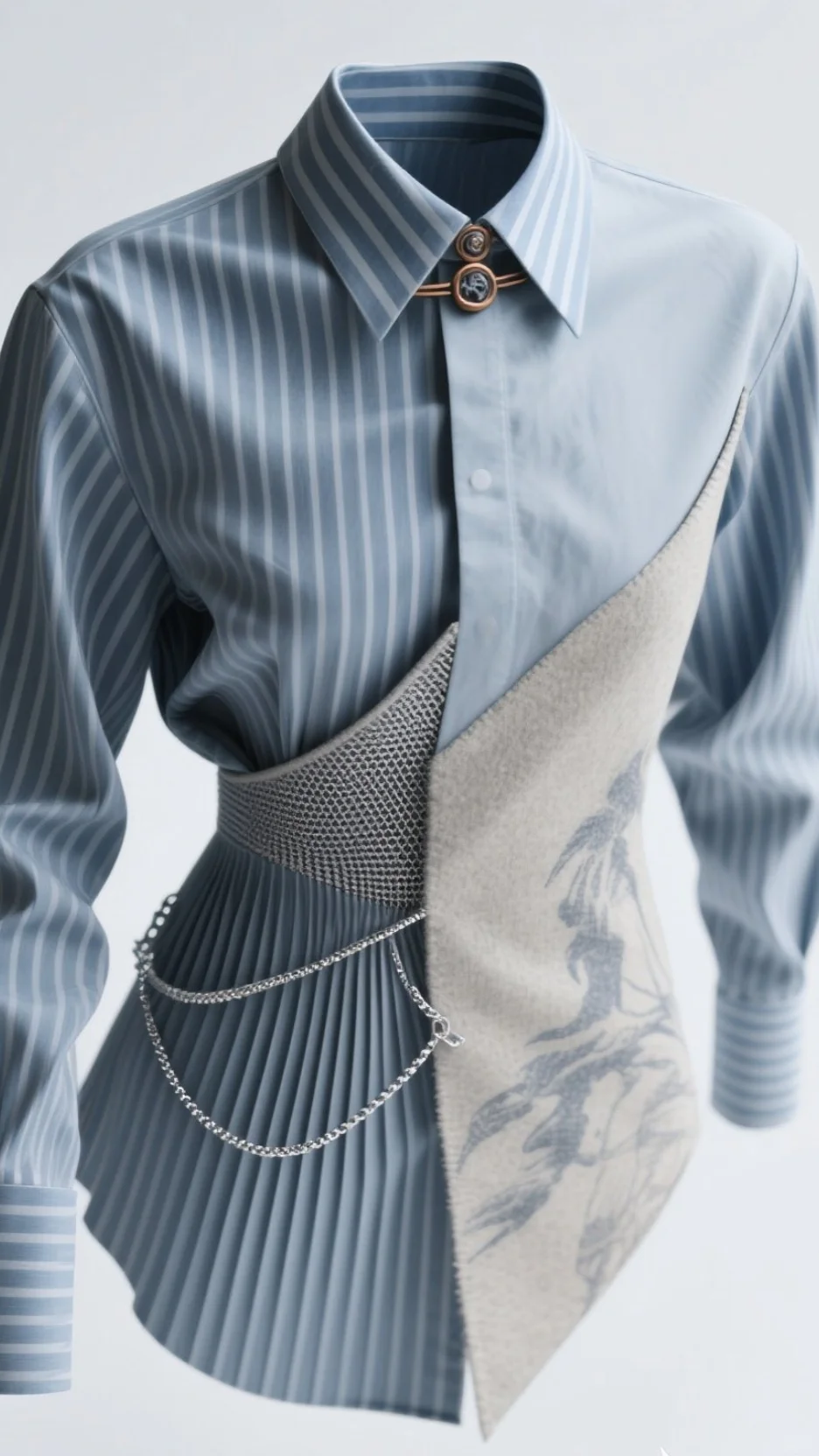 创新：解构与衬衫结合