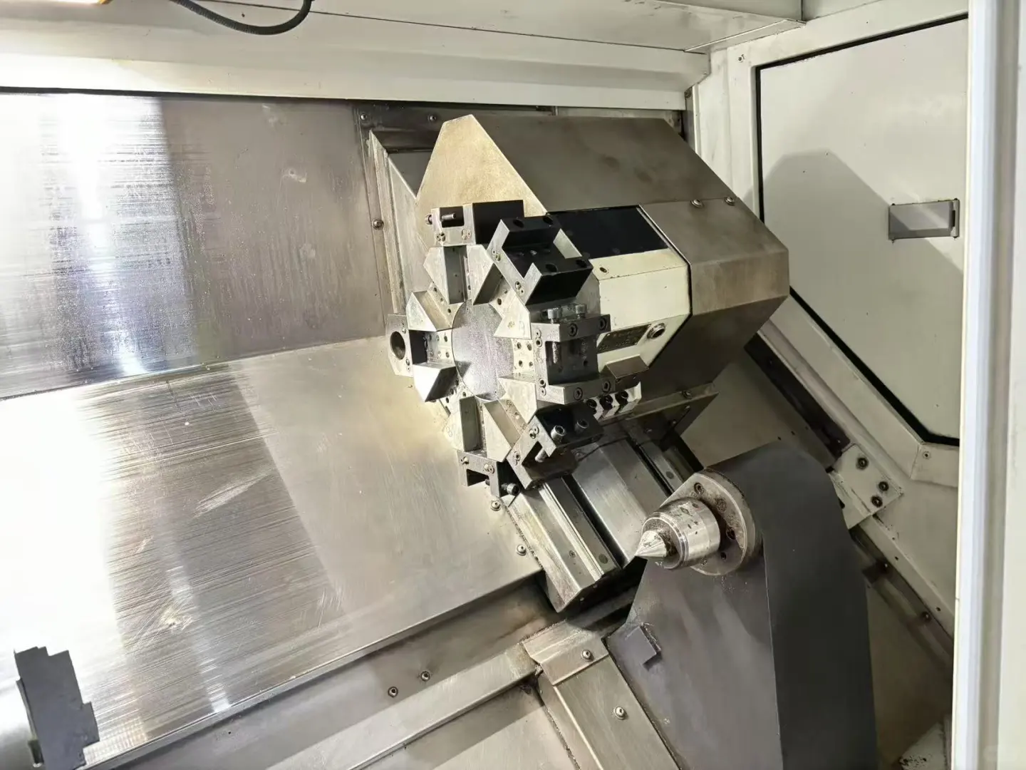 ?莫格智享T360斜轨刀塔机！