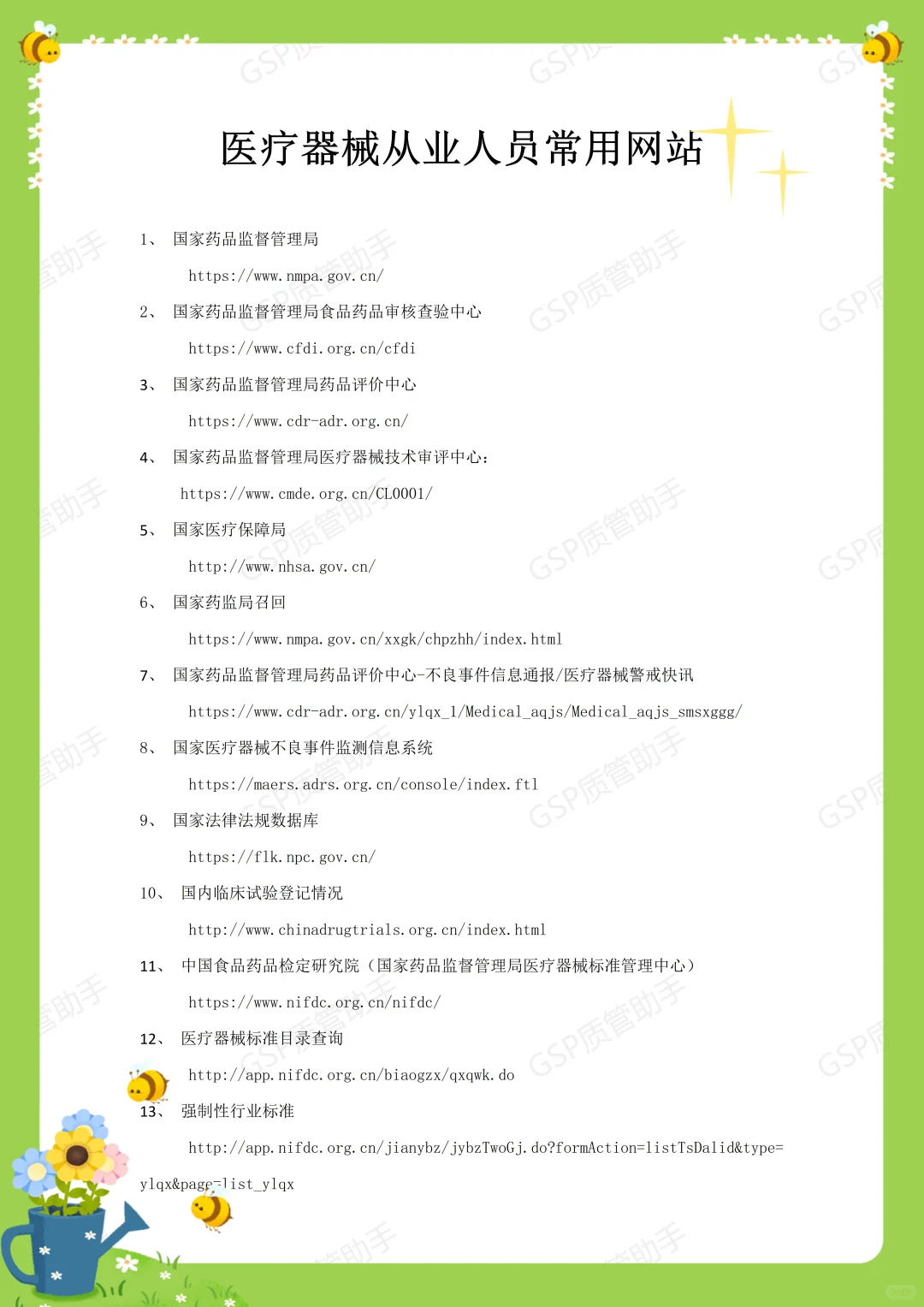 偷偷藏好！医疗器械人员常用的18个网站