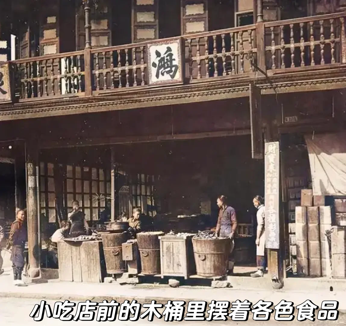 1902年上海龙华寺庙会及热闹的街头影像