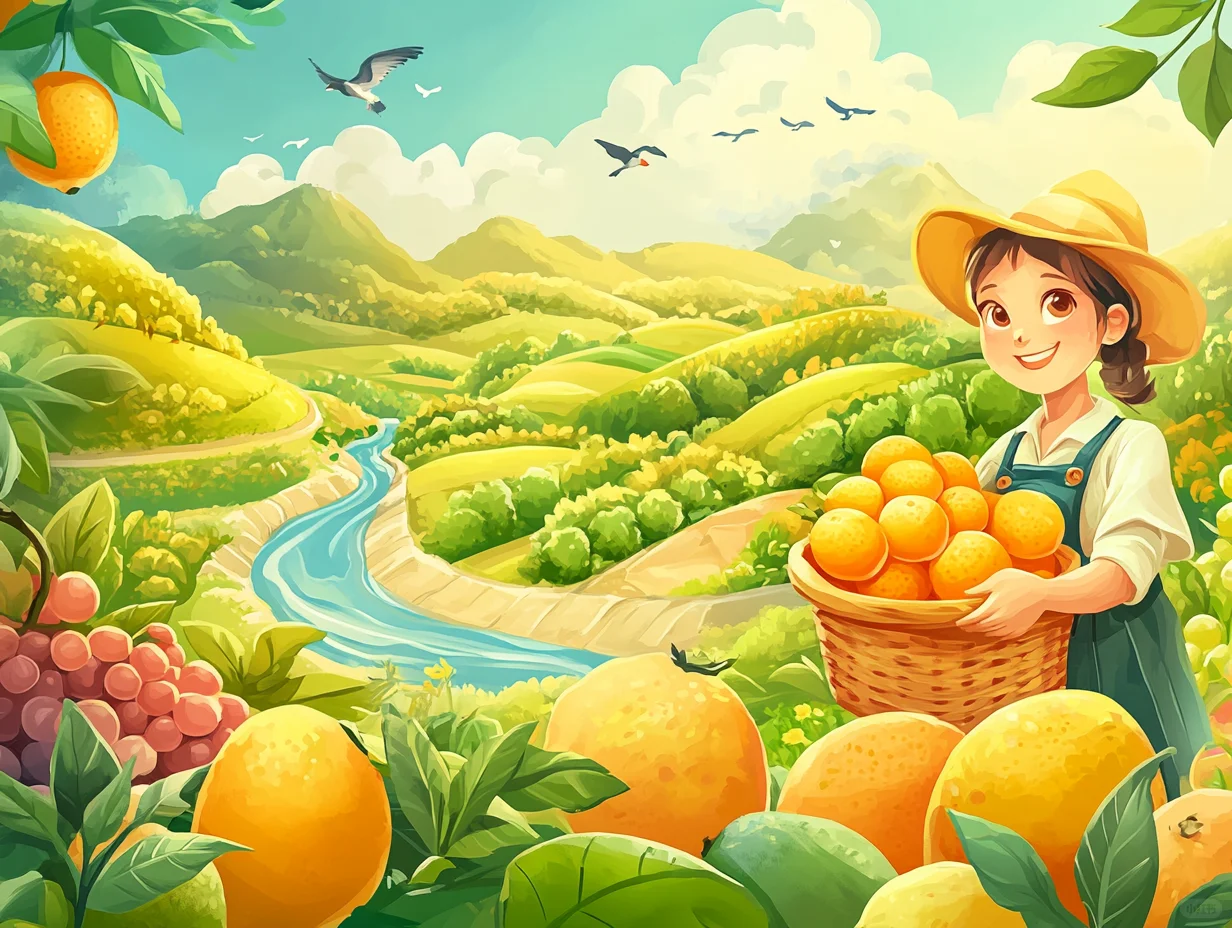 重磅收藏之水果插画(助农系列)