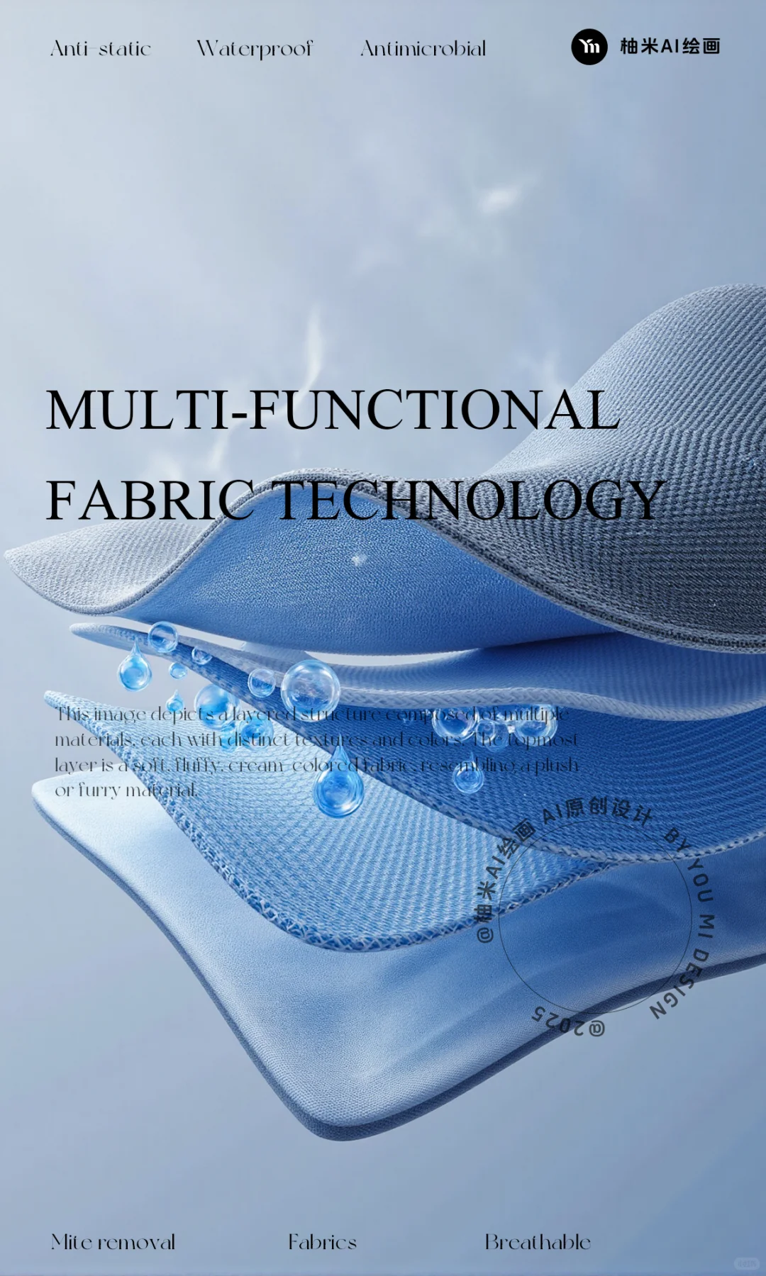 【第2期】防水科技面料特写表现素材~