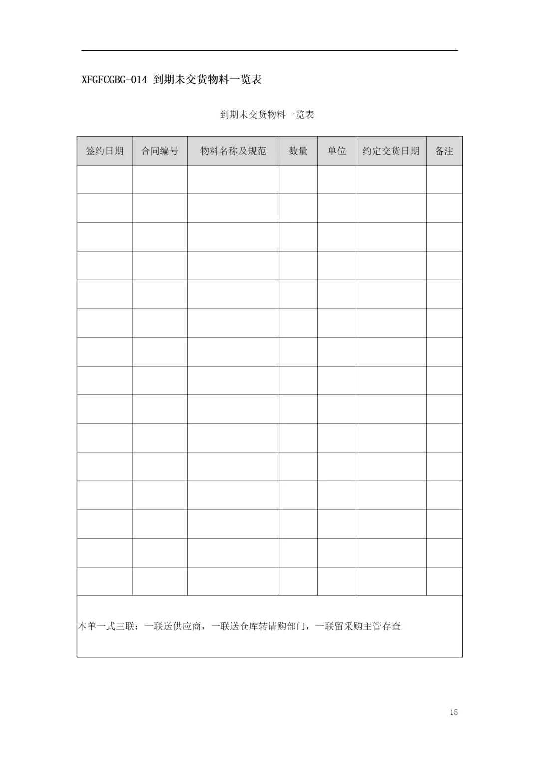 采购管理必备表格大全！效率翻倍就靠它们了