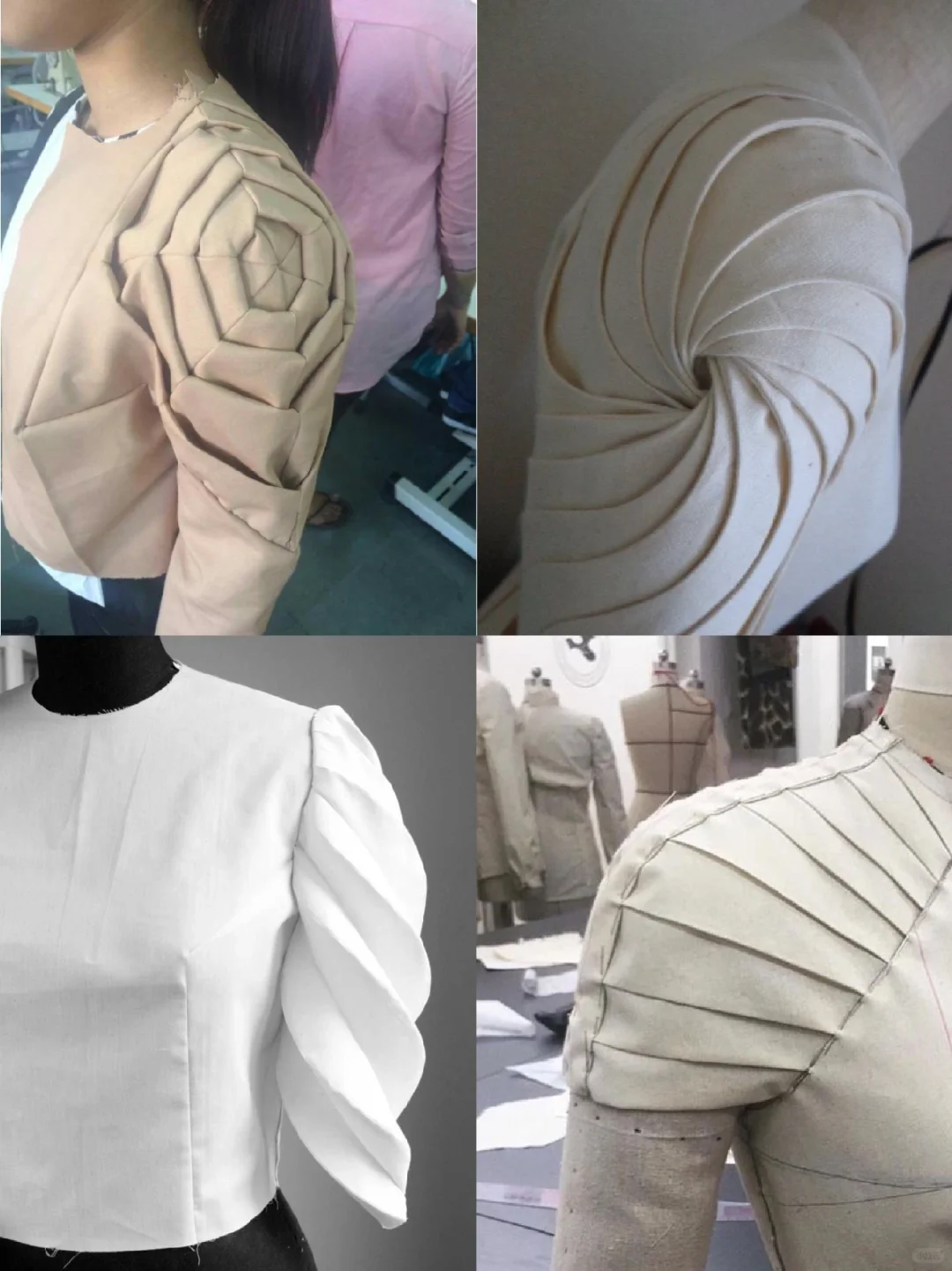 服装设计素材/服装设计灵感/袖子设计参考