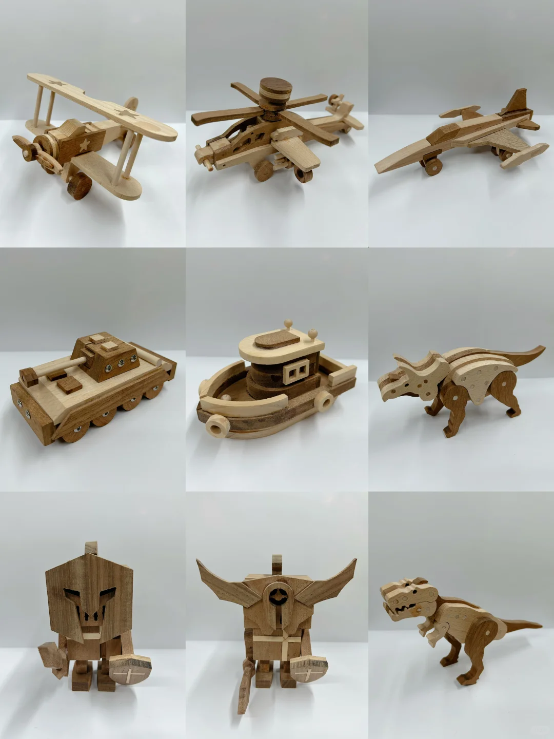 近期自制的一些木作小玩具❗️