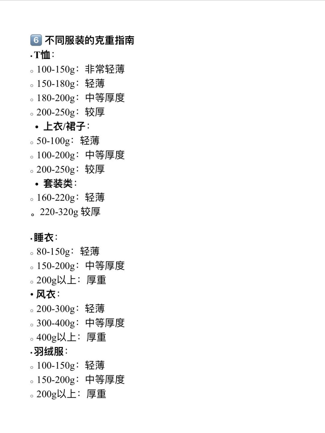 面料ll搞懂成分，纱支，重量，选对面料不踩坑！