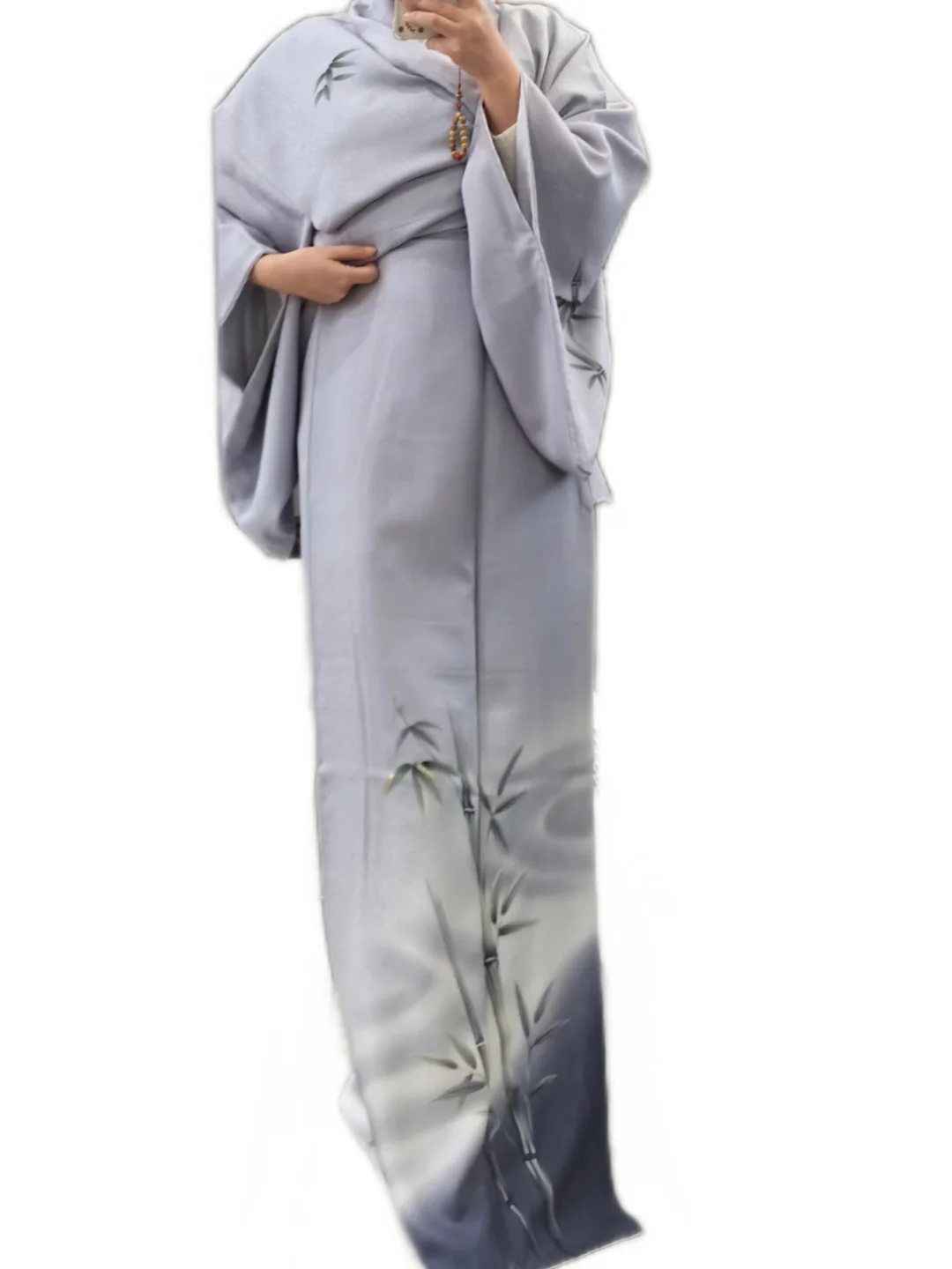 「竹影清风 螺钿 付下」